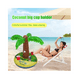 thumbnail image 4 of Flotador Inflable Palmera Posa Vaso Juego Piscina Verano, 4 of 4