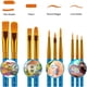 thumbnail image 3 of Artstorys Paint Brushes Set, 30 Pcs Acrylic Oil Watercolor Paint Brushes, 3 of 3