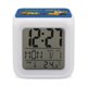 thumbnail image 1 of Stinky y Sucio theme 7 colors Alarm Clock Digital LED Alarm Clock Gifts for kids friends family, 1 of 6