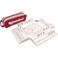 Pressman - Juego Rummikub Original Con Estantes Y Azulejos De Tamaño Completo Y Funda