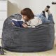 thumbnail image 5 of Sillón Puff Codi para Niños 90 cm con Espuma Viscoelástica Carbón, 5 of 7