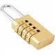 thumbnail image 2 of Candados Clave 4 Dígitos Candado Seguridad Numerico Viajes. Cerradura de combinación para taquilla.Cobre, 2 of 8