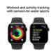 thumbnail image 4 of Smartwatch Apple Watch Series 10 GPS + Celular Caja de Titanio Pizarra 42mm con Correa Deportiva Negra - M/L, 4 of 6