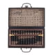 thumbnail image 1 of ábaco Aritmético De Cuentas De Madera Chinas Vintage De 13 Filas Con Calculadora De Caja, 1 of 3