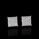 thumbnail image 3 of Aretes de Botón de Moissanita Color D Claridad VVS Aretes de Diamante Aretes de Botón Aretes de Plata Esterlina S925 Aretes de Moissanita para Mujer Hombres, 3 of 7