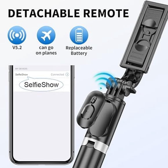 Palo Selfie Trípode SelfieShow LDPK07 103cm Bluetooth