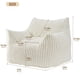 thumbnail image 5 of Puf Achicsofar Giant para adultos y adolescentes Fuzzy, 5 of 8