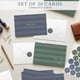 thumbnail image 5 of Hermoso juego de 30 tarjetas de agradecimiento ZICOTO a rayas con sobres, 5 of 9