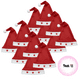 thumbnail image 1 of Pack 12 Gorros De Navidad Con Luces Viejo Pascuero Adorno Navidad 2025, 1 of 3