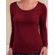 thumbnail image 5 of Camiseta Bambú Primera Capa Mujer 3 Unidades rojo Talla Unica, 5 of 9
