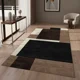 thumbnail image 1 of Alfombra Pasillera 3d Decorativa W.m G Moderna 1.8 M 60 Cm Cuadros. Cafey Beige Y Negro, 1 of 3