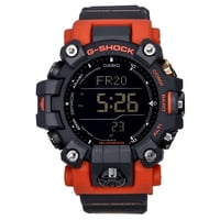 Reloj Casio G-Shock Mudman Master Of G-Land Digital Orange And Black Resin Strap Solar Gw-9500-1A4 200M Men'S Watch