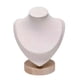 thumbnail image 5 of Soporte De Exhibición Del Busto De La Joyería De La Cadena Del Collar Para Los Espectáculos De La Tienda De La Encimera Beige, 5 of 6