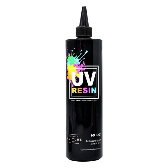 Kit de resina UV de 473 ml con lámpara de 24 W Counter Culture DIY