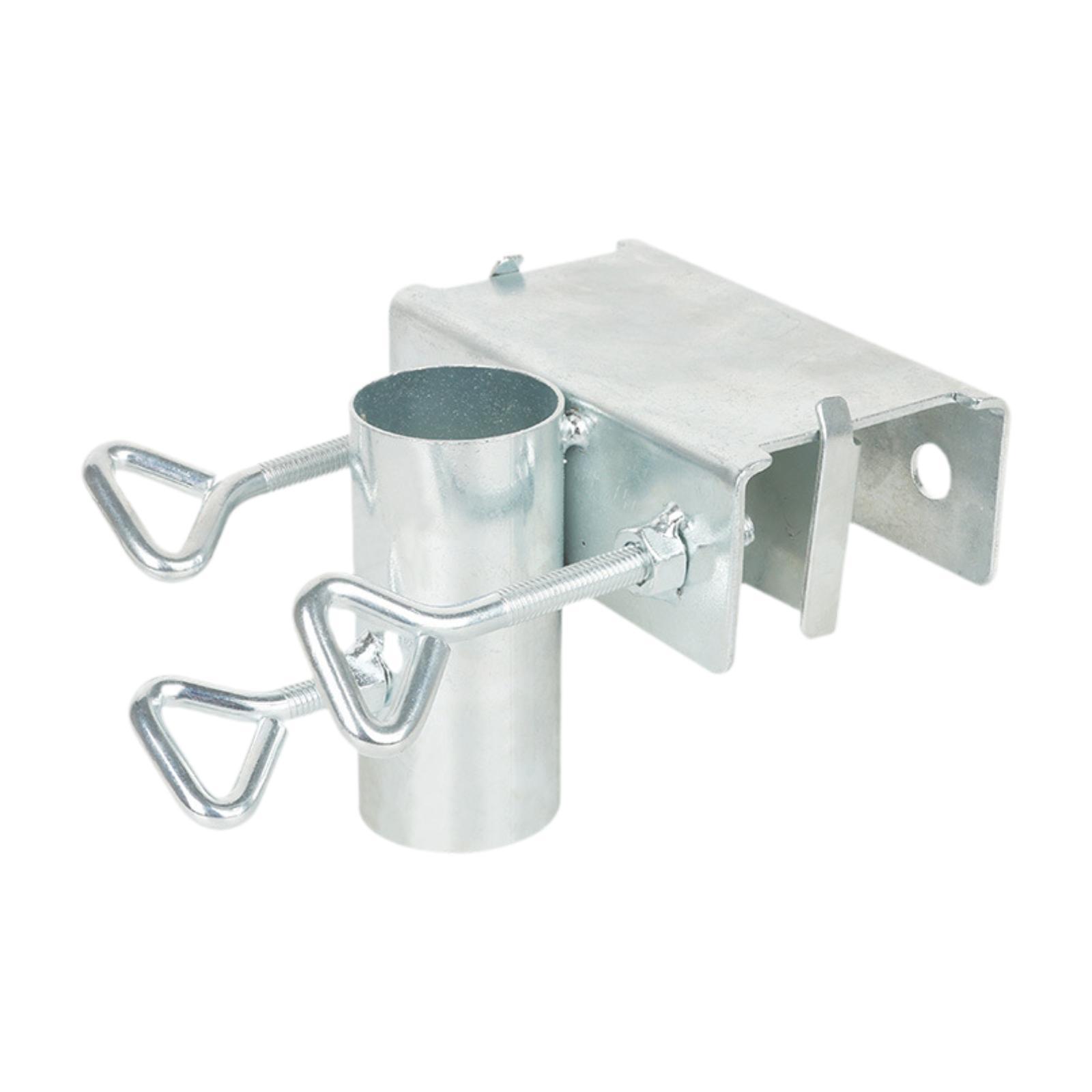 Ioensy - Abrazadera De Metal Para Sombrilla, Soporte Para Camioneta Pequeña, Barandilla De Balcón, Patio Trasero