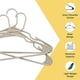 thumbnail image 4 of Juego de 30 perchas Lifemaster de plástico resistente, color marfil, 4 of 9