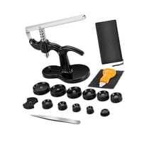 Magideal - Juego De Herramientas Para Prensar Relojes, Kit De Reparación De Herramientas Para Prensar Relojes, Reparación De Relojes, Cierre De Caja De Reloj Con