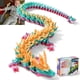 thumbnail image 1 of Modelo de dragón TXB3DOK de 31.5 pulgadas, gigante, impreso en 3D, color arcoíris, 1 of 7