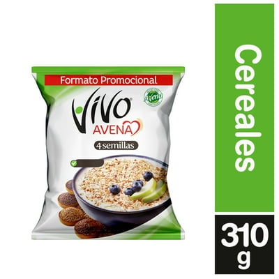 Cereal Avena 4 Semillas 310 G Vivo