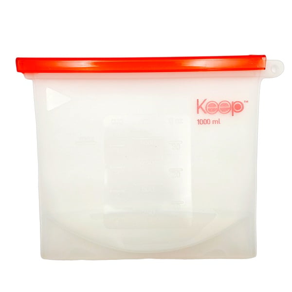 Bolsa Almacenamiento De Silicona 1000 Ml Keep