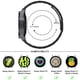 thumbnail image 5 of Correa de reloj Anlinser No Gap compatible con Samsung Galaxy 44/40 mm, 5 of 7