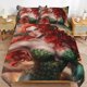 thumbnail image 1 of Poison Ivy Bedding Sets Ultra Soft Skin-Friendly Duvet Cover 3 Piece, Cute Comforter Cover Bed Set for Boys Girls Kids, 1 of 5