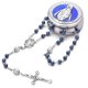 thumbnail image 4 of Collar de rosarios SZQCZB con cruz católica con crucifijo para mujer, 4 of 6