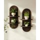 thumbnail image 1 of Estante Bamworld de Nogal 42 cm – Juego de 2 Soportes para Plantas, 1 of 6