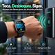 thumbnail image 3 of Reloj Inteligente Android 10 4G LTE con SIM Nano, Pantalla AMOLED 2.06", GPS, WiFi, Bluetooth, hasta 8GB RAM 128GB ROM y Batería 1000mAh, 3 of 11