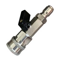 Magideal - Juego De Válvulas De Bola Para Lavadora A Presión, Duradero, Portátil, Conector De Conexión Rápida Fácil De Usar, Multifuncional Para Interruptor De M Estilo E