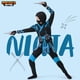 thumbnail image 2 of Disfraz Ninja de Spooktacular Creations para niños, color azul, 2 of 8