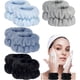thumbnail image 1 of Muñequeras de microfibra absorbente Taocar, 8 piezas, para lavado facial, 1 of 7
