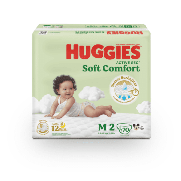 Maleta Huggies Active Sec M 70 Und