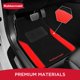 thumbnail image 2 of Alfombrillas de coche Rubbermaid rojo con talón acolchado - paquete de 4, 2 of 8