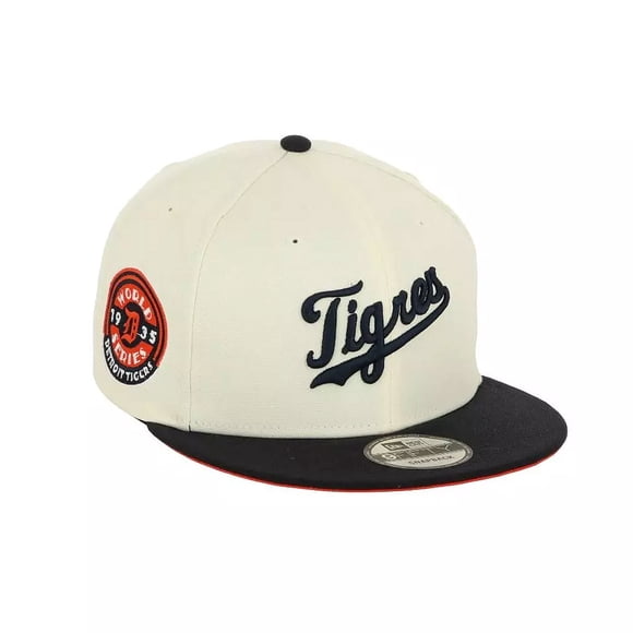 Jockey Gorra New Era 9Fifty Detroit Tigers MLB Hispanic White