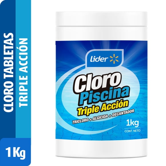 Cloro Tableta Triple Acción Pote 1 kg, 1 Un
