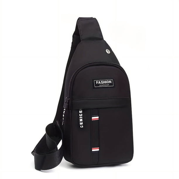 Men's Casual Outdoor Chest Bag Mountaineering Cycling Shoulder Bag Waterproof Sports Small Messenger Bag