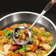 thumbnail image 4 of Utensilios de cocina Pala de cocina de acero inoxidable Aislamiento Sarga Cuchara de sopa Colocación de cuchara de arroz, 4 of 5