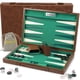 thumbnail image 1 of Set de Backgammon Queensell con Tacto de Piel Sintética de 38 cm y 32 Fichas, 1 of 9