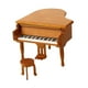 thumbnail image 1 of Accesorios De Casa De Mu?ecas En Miniatura Caja De Música De Piano Para El Color De La Madera De Cumplea?os De San Valentín, 1 of 5