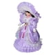 thumbnail image 5 of Muñeca de cerámica con vestido, figura de en miniatura, hermosa mujer para adorno, decoración de escritorio de cumpleaños, regalo para niños Púrpura, 5 of 5
