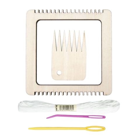 Magideal - Mini Juego De Telares, Suministros De Artesanía, Regalo Fácil De Usar, Tejido Con Aguja De Hilo, Bricolaje, Madera Para El Hogar, Niños, Adultos, Prin
