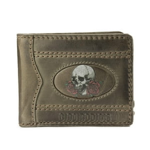 Gino Rodinis - Billetera Coco 993.2 Calavera / Verde