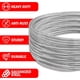 thumbnail image 2 of Tendedero retráctil VIVBOO 40 ft de acero 316 con PVC, 2 of 3