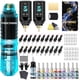 thumbnail image 1 of Kit de bolígrafos de tatuaje POSEIDON Kit de tatuaje con 2 baterías y 20 agujas, 1 of 7