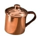 thumbnail image 2 of Taza De Agua De Cobre Hecha A Mano, Taza De Té Espesada Para Agua Fría Y Caliente, Leche, Cerveza A, 2 of 5