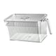 thumbnail image 5 of Organizador De Refrigerador Con Bandeja De Drenaje Extraíble, Contenedor De Almacenamiento Para La Despensa Del Hogar, Transparente, 5 of 5