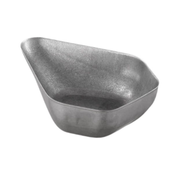 Taza dosificadora de granos de café,Bandeja de pesaje,Recipiente dosificador de exhibición de utensilios domésticos portátiles,Contenedor de pesaje , plateado