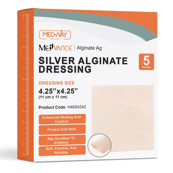 Vendaje para heridas MedVance 11 cm x 11 cm caja de 5