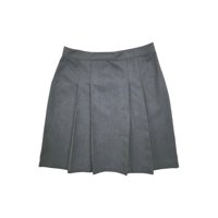 Genérico - Falda Escolar Gris Para Niñas